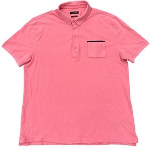 Light Pink Massimo Dutti Polo Shirt (XL)